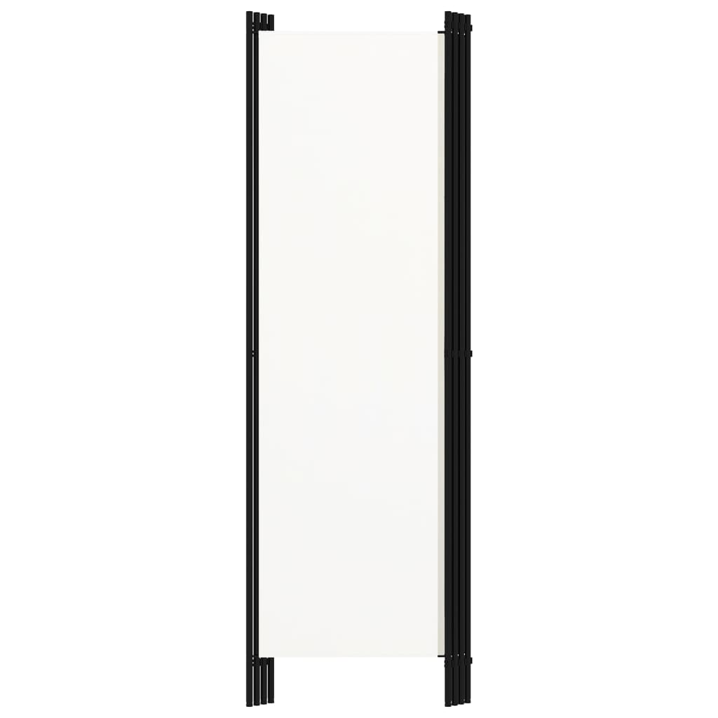 vidaXL Διαχωριστικό Δωματίου με 4 Πάνελ Λευκό 200 x 180 εκ.