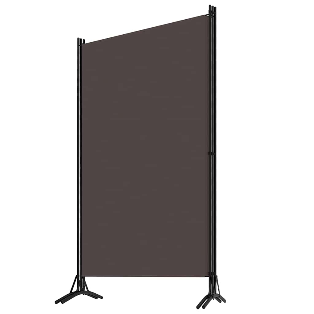 vidaXL Διαχωριστικό Δωματίου με 3 Πάνελ Καφέ 260 x 180 εκ.