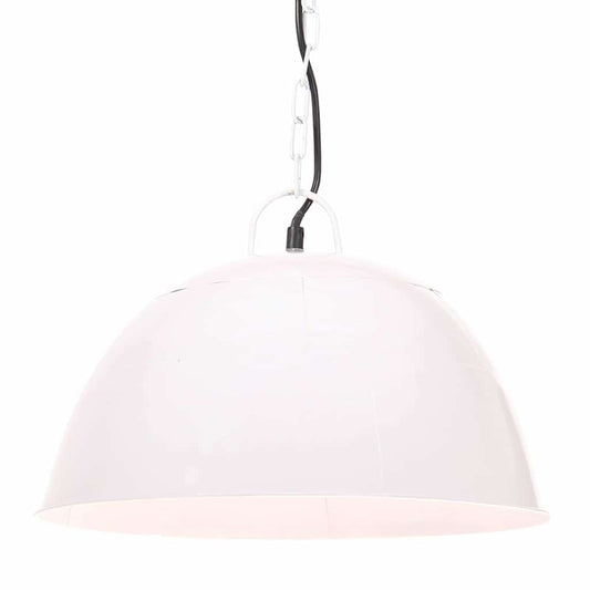 vidaXL Φωτιστικό Κρεμαστό Vintage Στρογγυλό 25 W Λευκό 41 εκ. Ε27