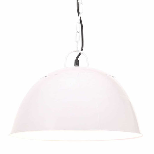 vidaXL Φωτιστικό Κρεμαστό Vintage Στρογγυλό 25 W Λευκό 41 εκ. Ε27
