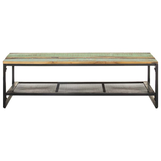 vidaXL Τραπεζάκι Σαλονιού 110 x 60 x 35 εκ. Μασίφ Ανακυκλωμένο Ξύλο