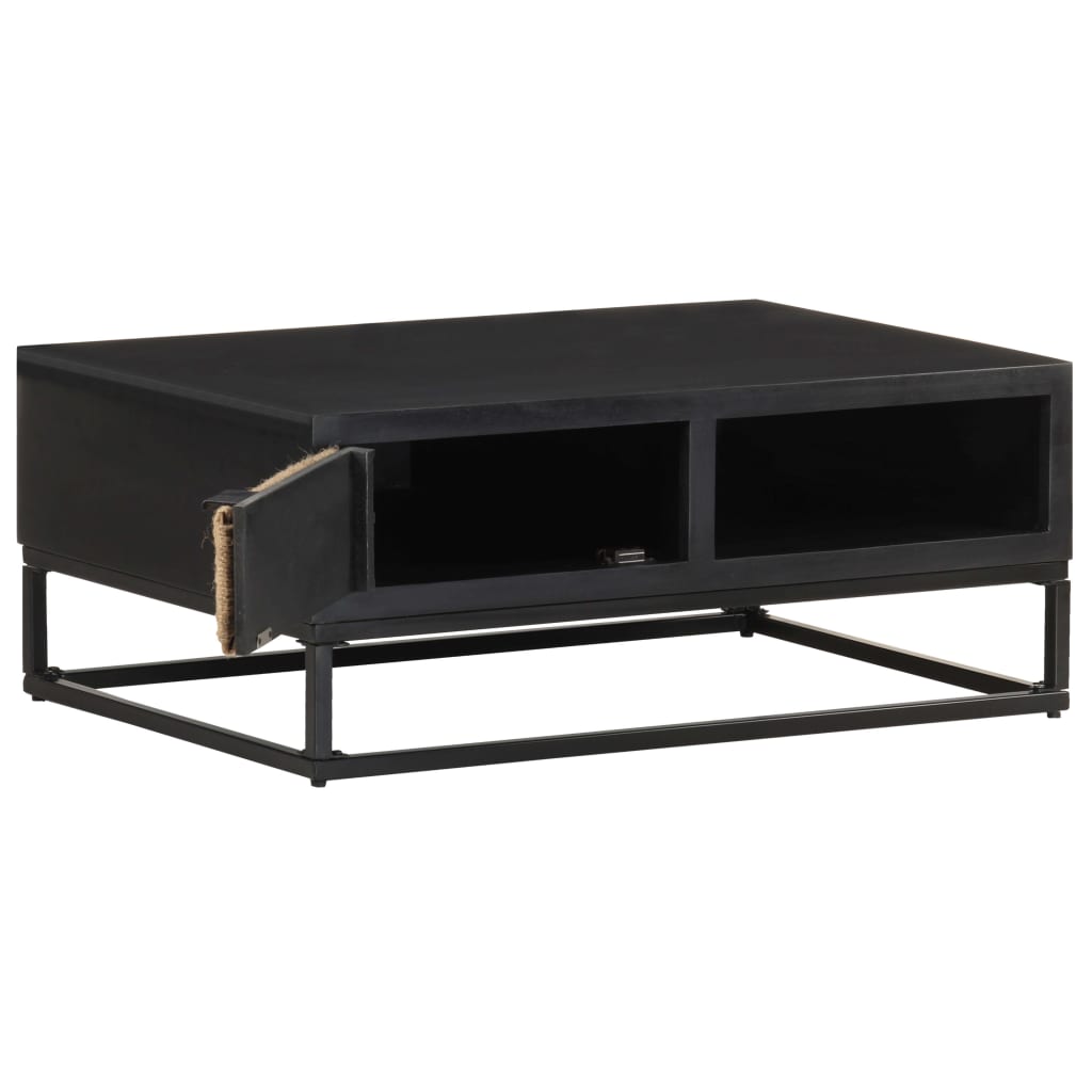 vidaXL Τραπεζάκι Σαλονιού 90 x 60 x 35 εκ. από Μασίφ Ξύλο Μάνγκο