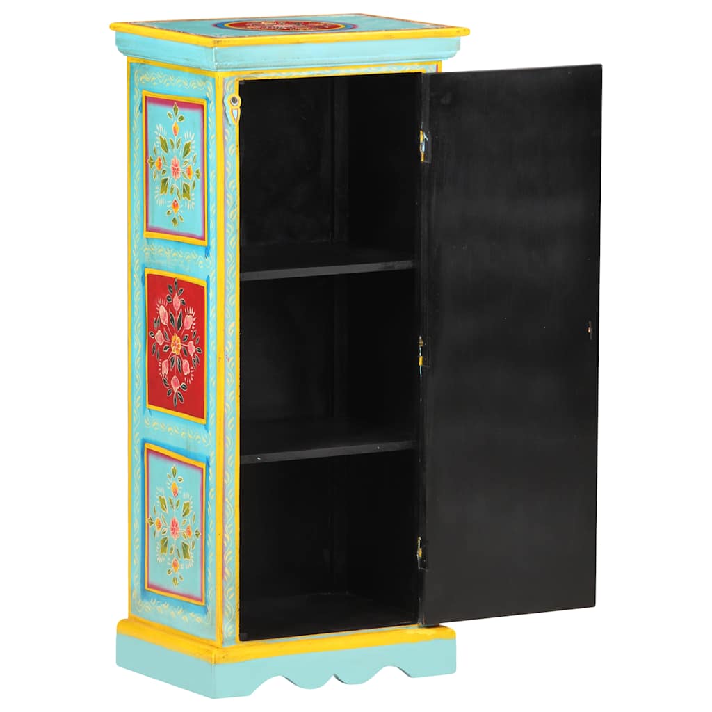 vidaXL Ντουλάπι με Χειροπ. Λεπτομέρειες 40x30x90 εκ. Μασίφ Ξύλο Μάνγκο
