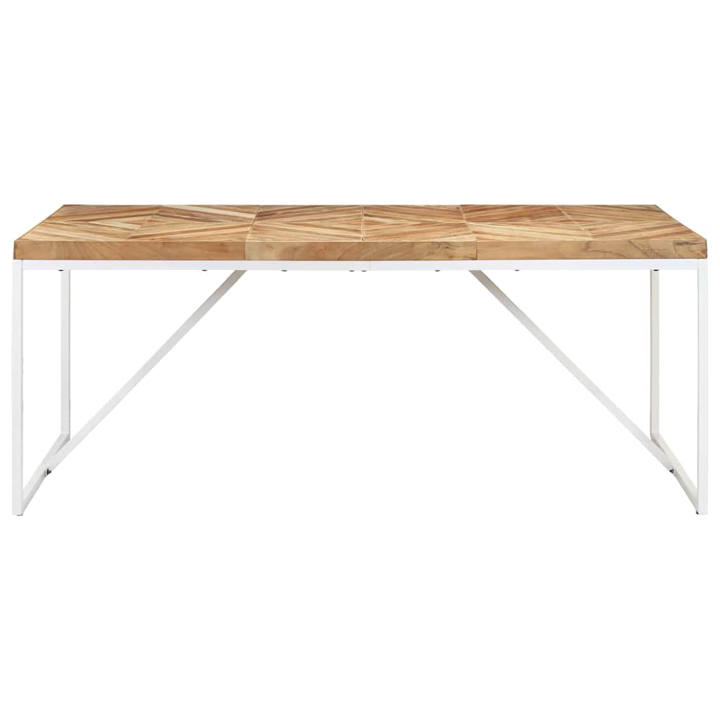 vidaXL Τραπεζαρία 180 x 90 x 76 εκ. από Μασίφ Ξύλο Ακακίας/Μάνγκο