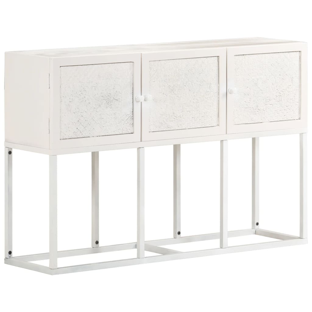 vidaXL Κονσόλα 115 x 30 x 76 εκ. από Μασίφ Ξύλο Μάνγκο