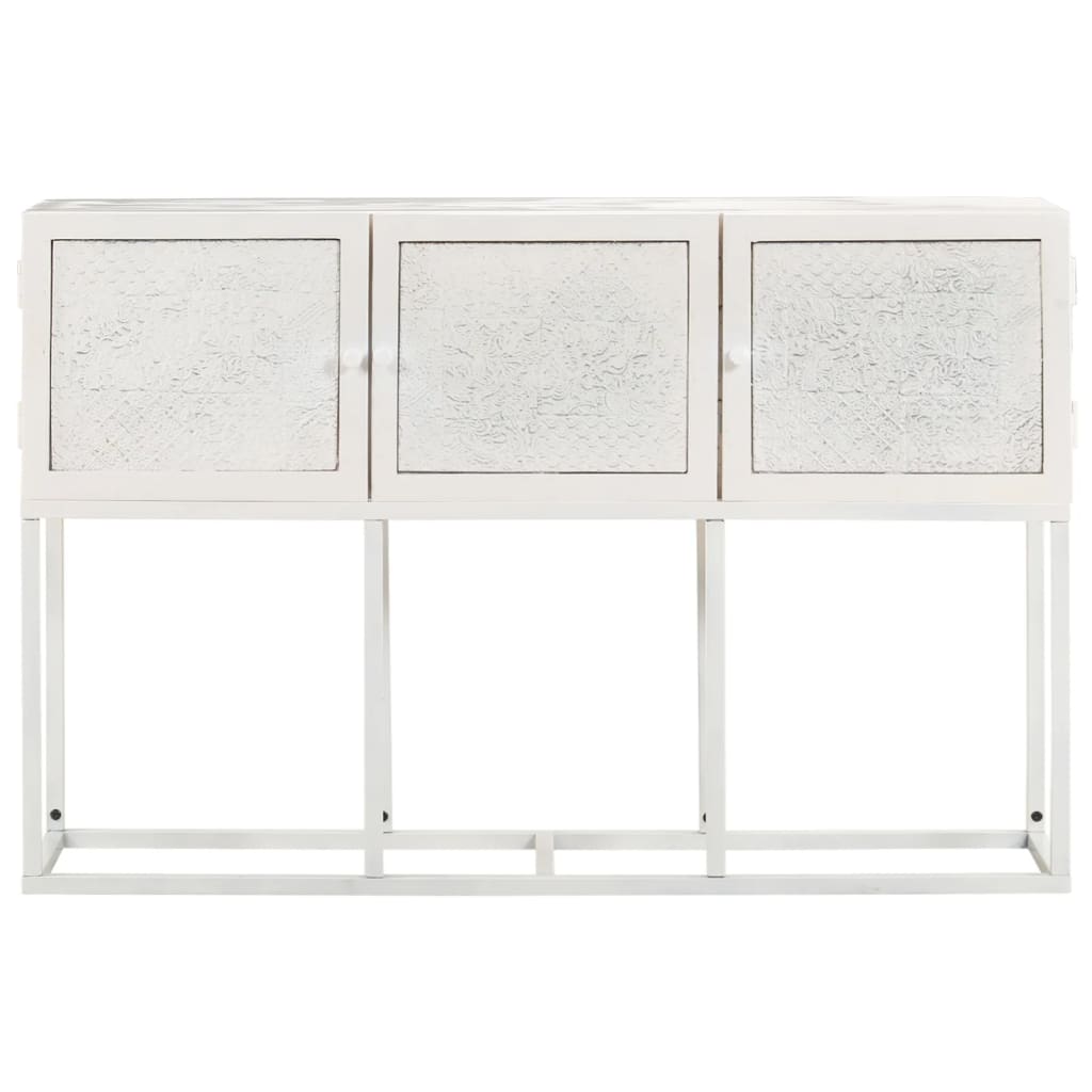 vidaXL Κονσόλα 115 x 30 x 76 εκ. από Μασίφ Ξύλο Μάνγκο