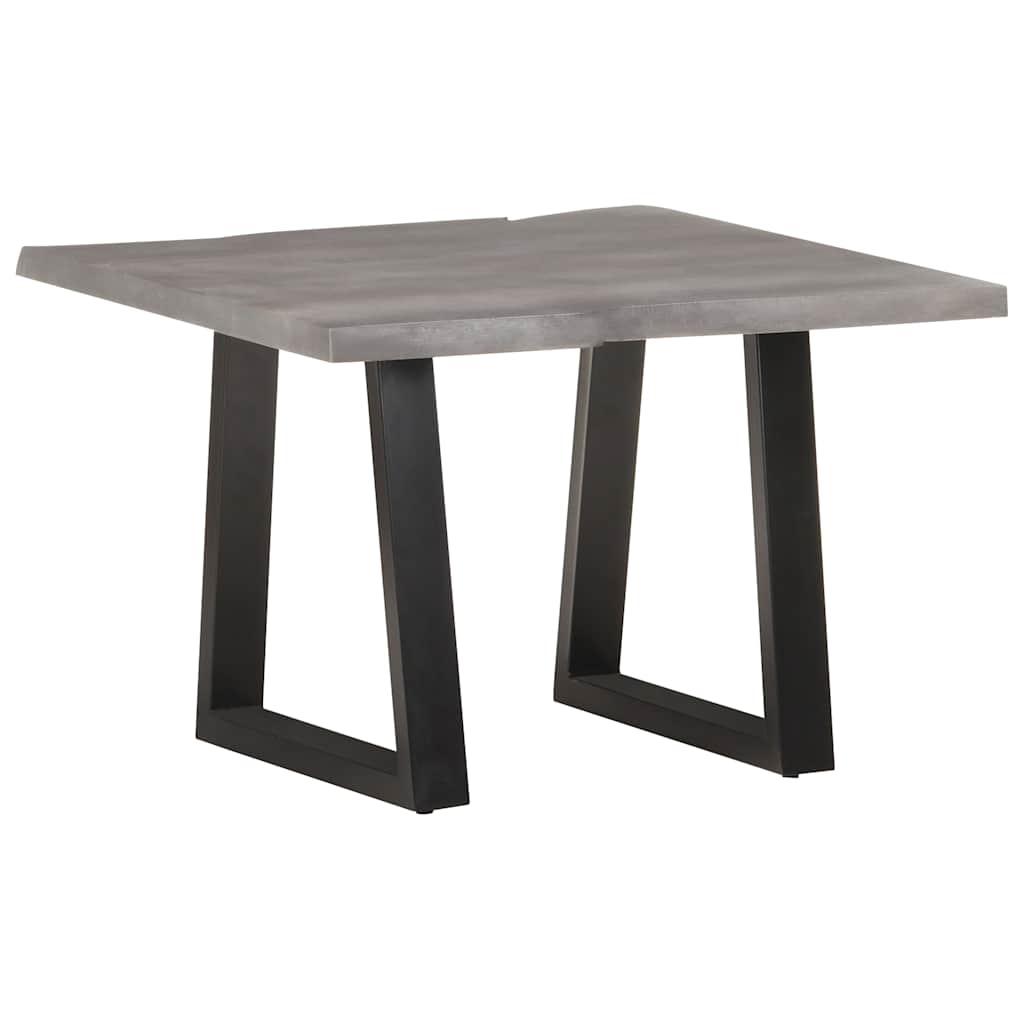 vidaXL Τραπεζάκι Σαλονιού Live Edge 60x60x40 εκ. Μασίφ Ξύλο Ακακίας