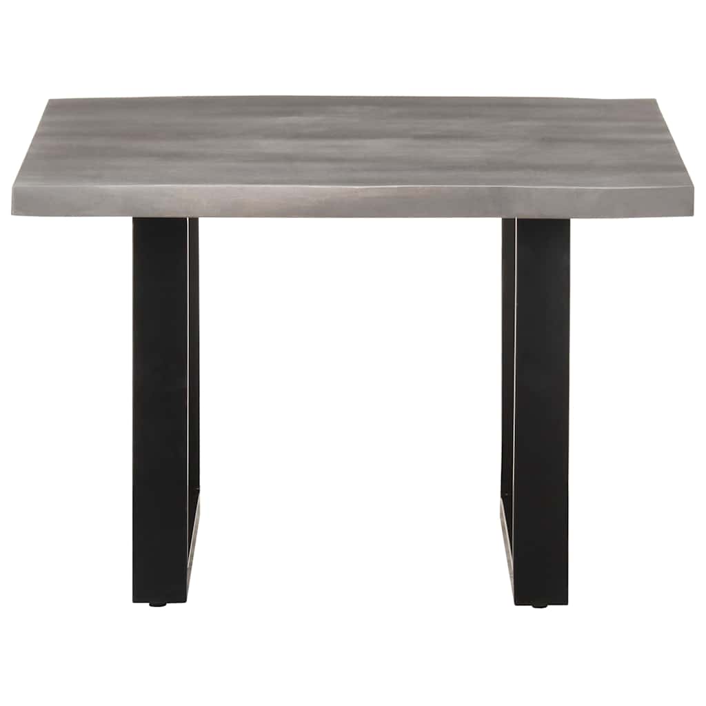 vidaXL Τραπεζάκι Σαλονιού Live Edge 60x60x40 εκ. Μασίφ Ξύλο Ακακίας