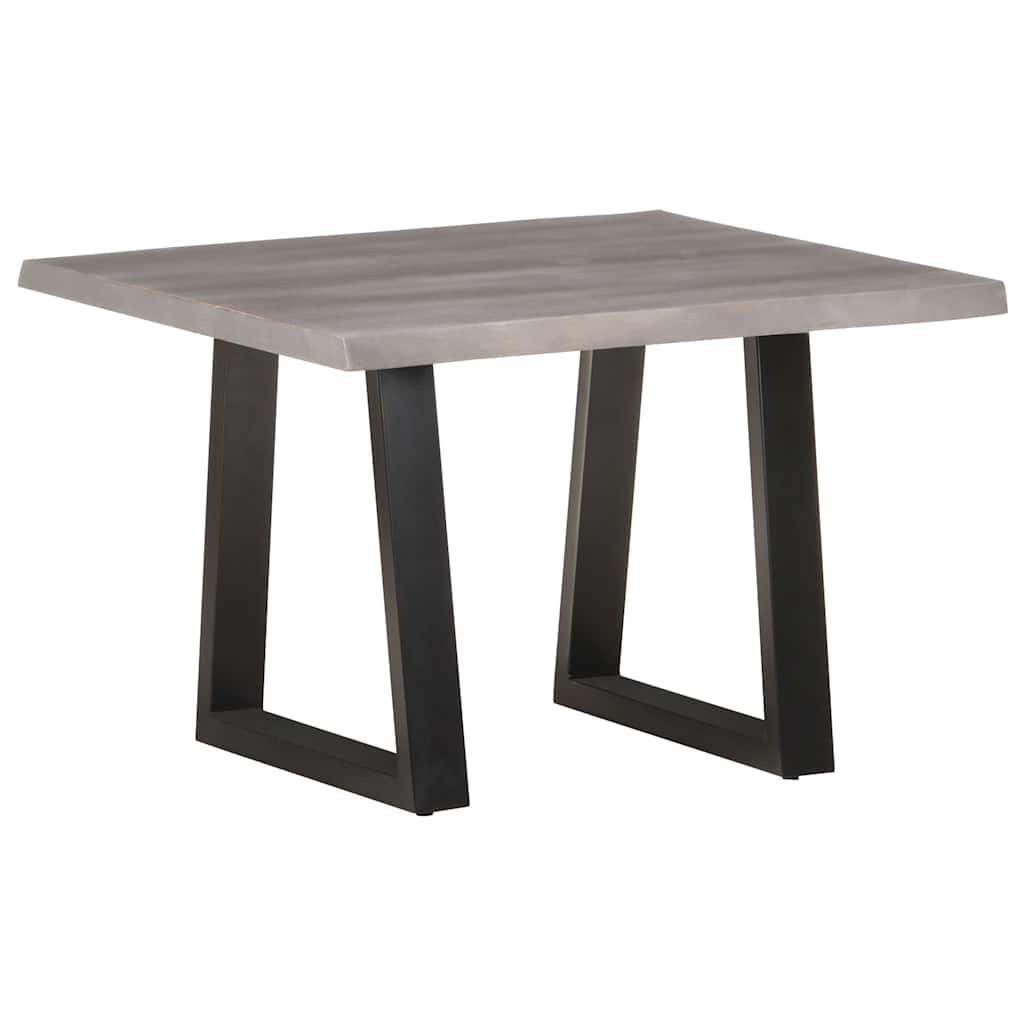 vidaXL Τραπεζάκι Σαλονιού Live Edge 60x60x40 εκ. Μασίφ Ξύλο Ακακίας