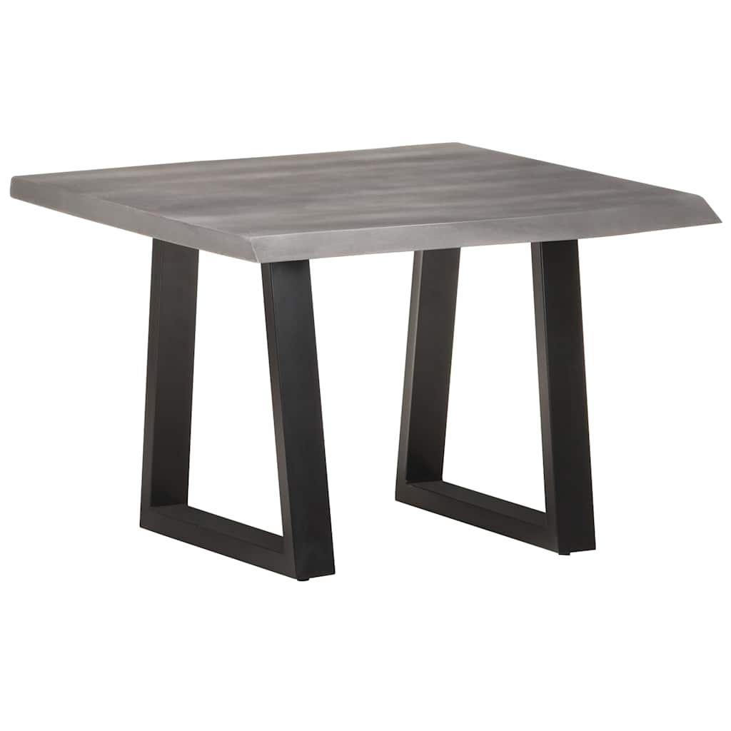 vidaXL Τραπεζάκι Σαλονιού Live Edge 60x60x40 εκ. Μασίφ Ξύλο Ακακίας