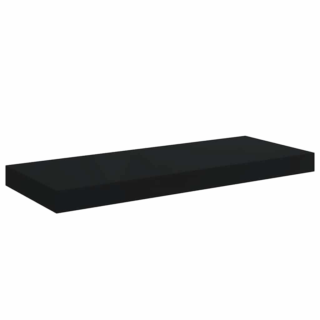 vidaXL Ράφι Τοίχου Μαύρο 60 x 23,5 x 3,8 εκ. MDF