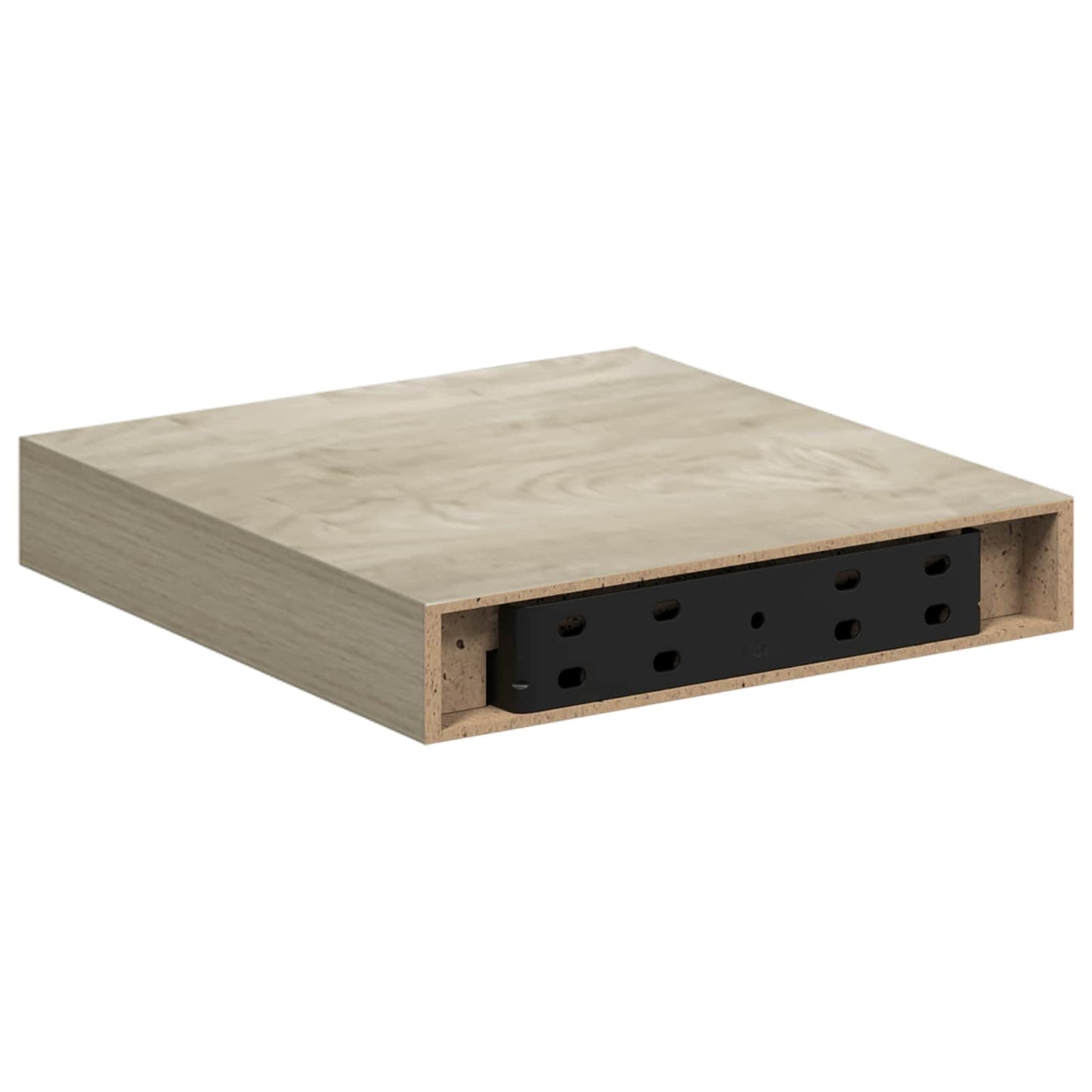 vidaXL Ράφια Τοίχου 4 τεμ. Χρώμα Δρυός 23x23,5x3,8 εκ. MDF