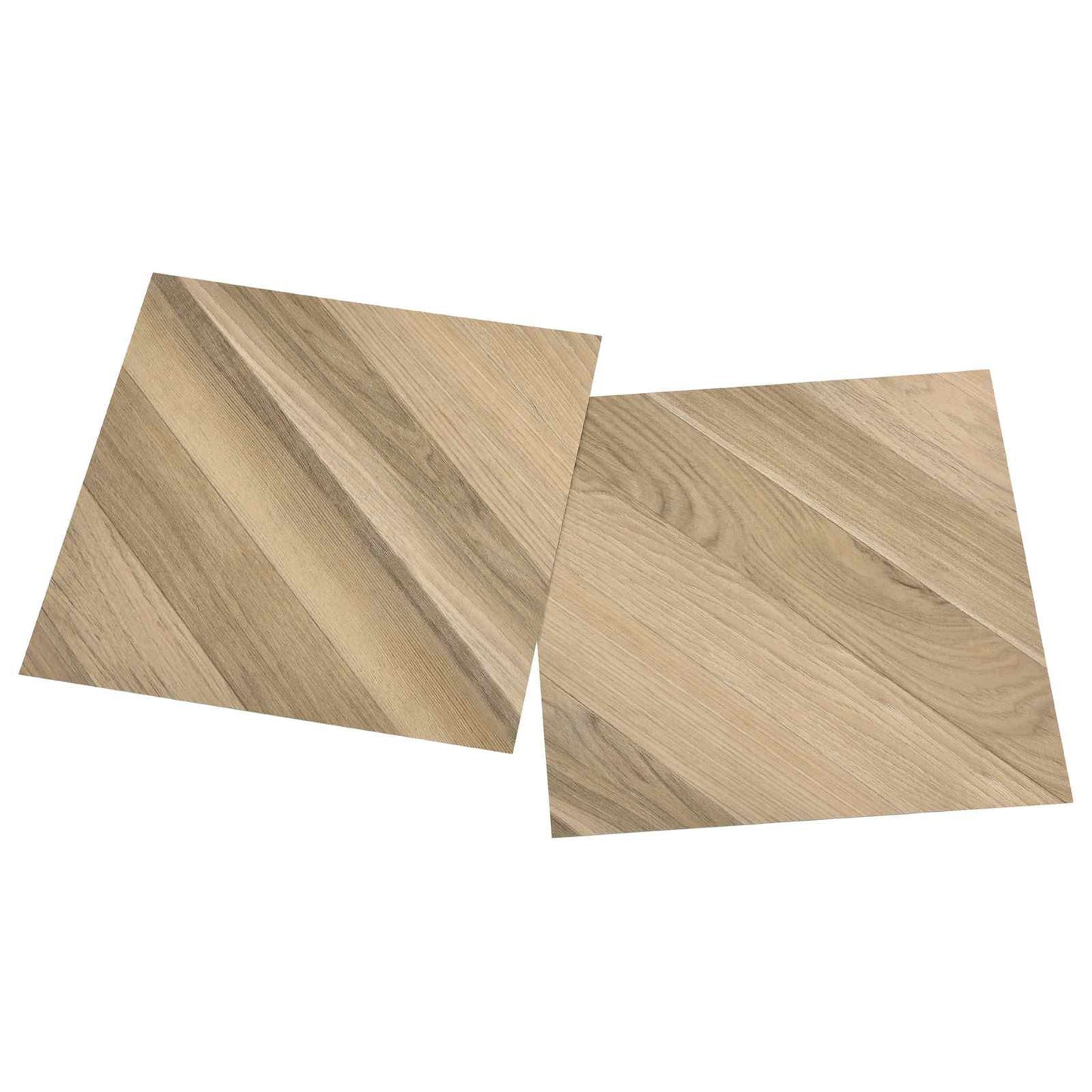 vidaXL Πλάκες Δαπέδου Καφέ 5,11 τ.μ. 55 τεμ. PVC