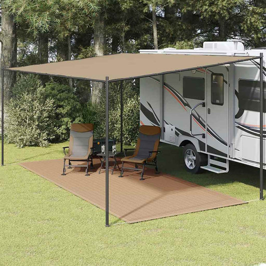 vidaXL Χαλί Σκηνής Taupe 250 x 600 εκ.