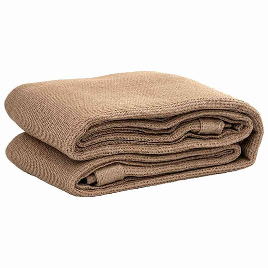 vidaXL Χαλί Σκηνής Taupe 400 x 400 εκ.