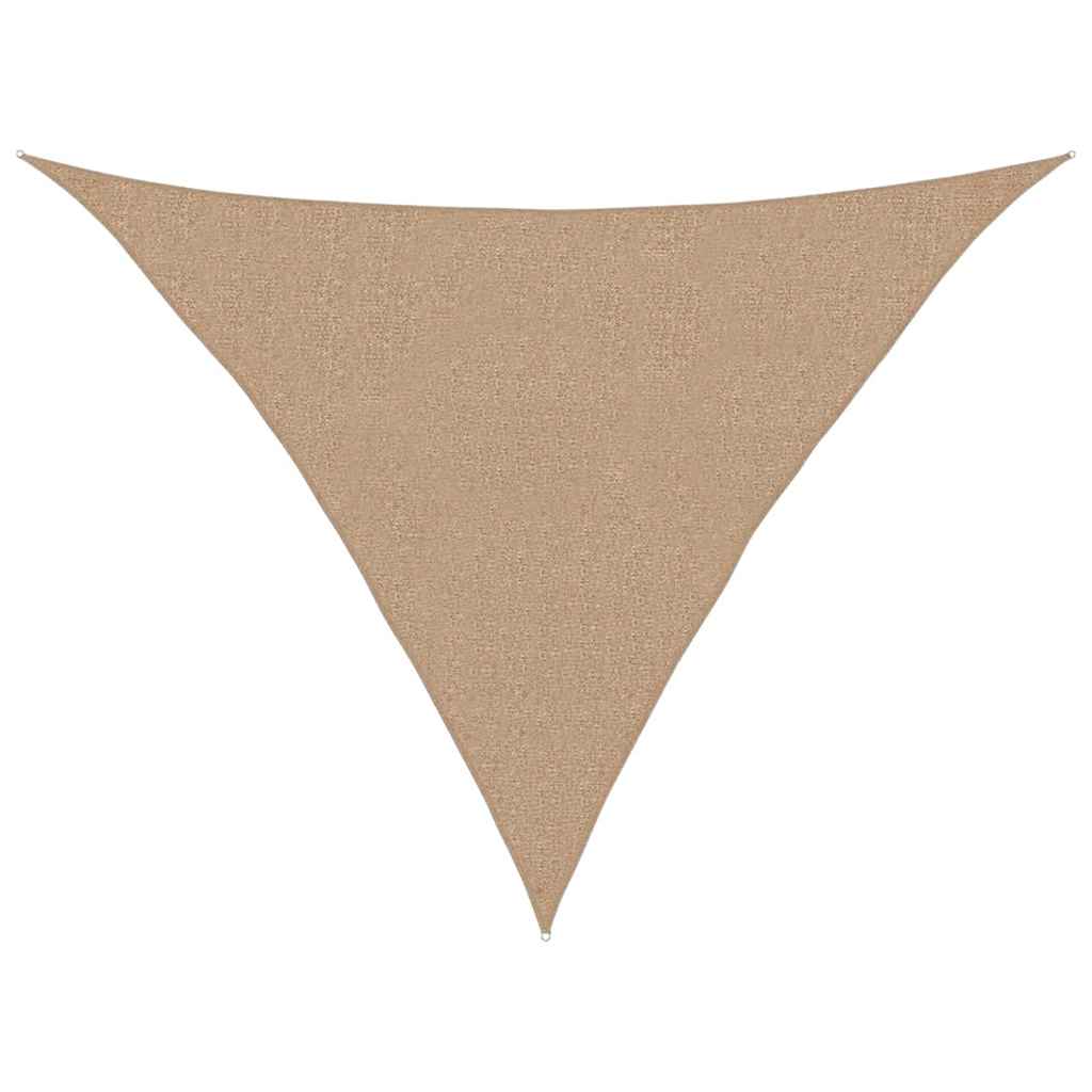 vidaXL Πανί Σκίασης Taupe 3 x 3 x 4,2 μ. από HDPE 160 γρ/μ²