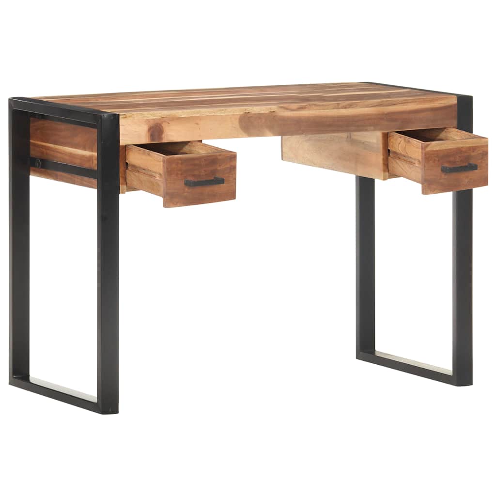 vidaXL Γραφείο 110 x 50 x 76 εκ. από Μασίφ Ξύλο