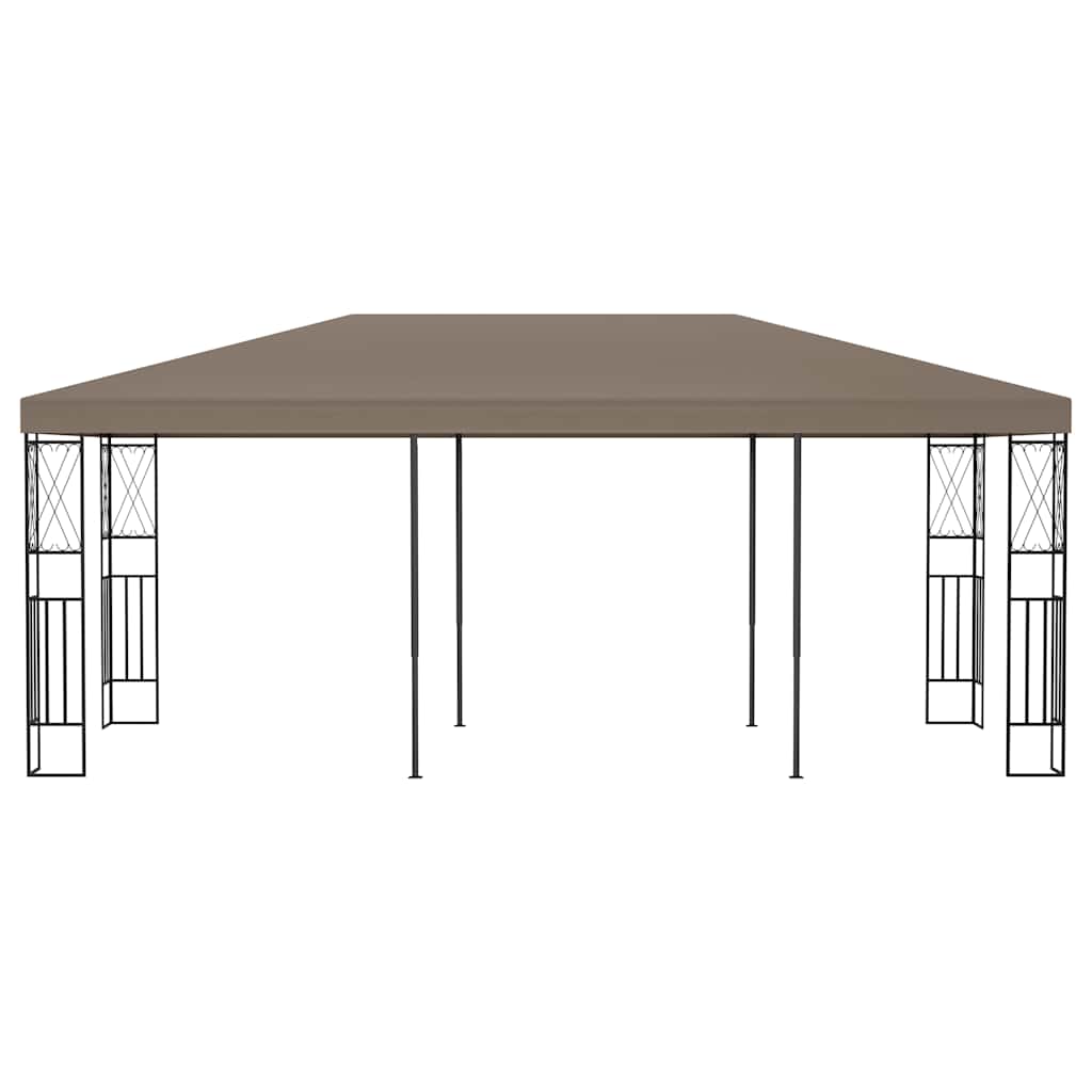 vidaXL Κιόσκι Taupe 6 x 3 μ. Ύφασμάτινο