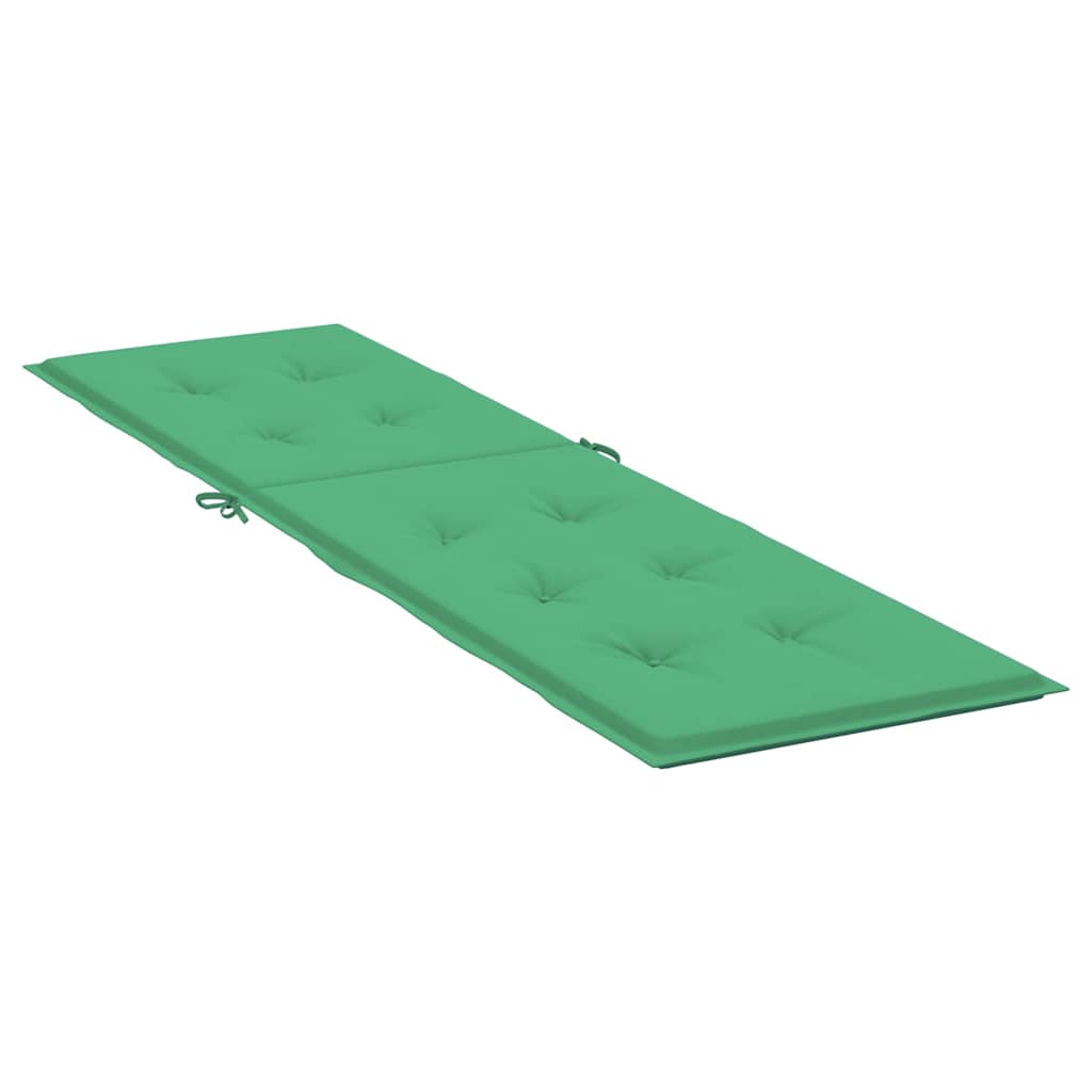 vidaXL Μαξιλάρι Σεζλόνγκ Πράσινο (75+105) x 50 x 4 εκ.