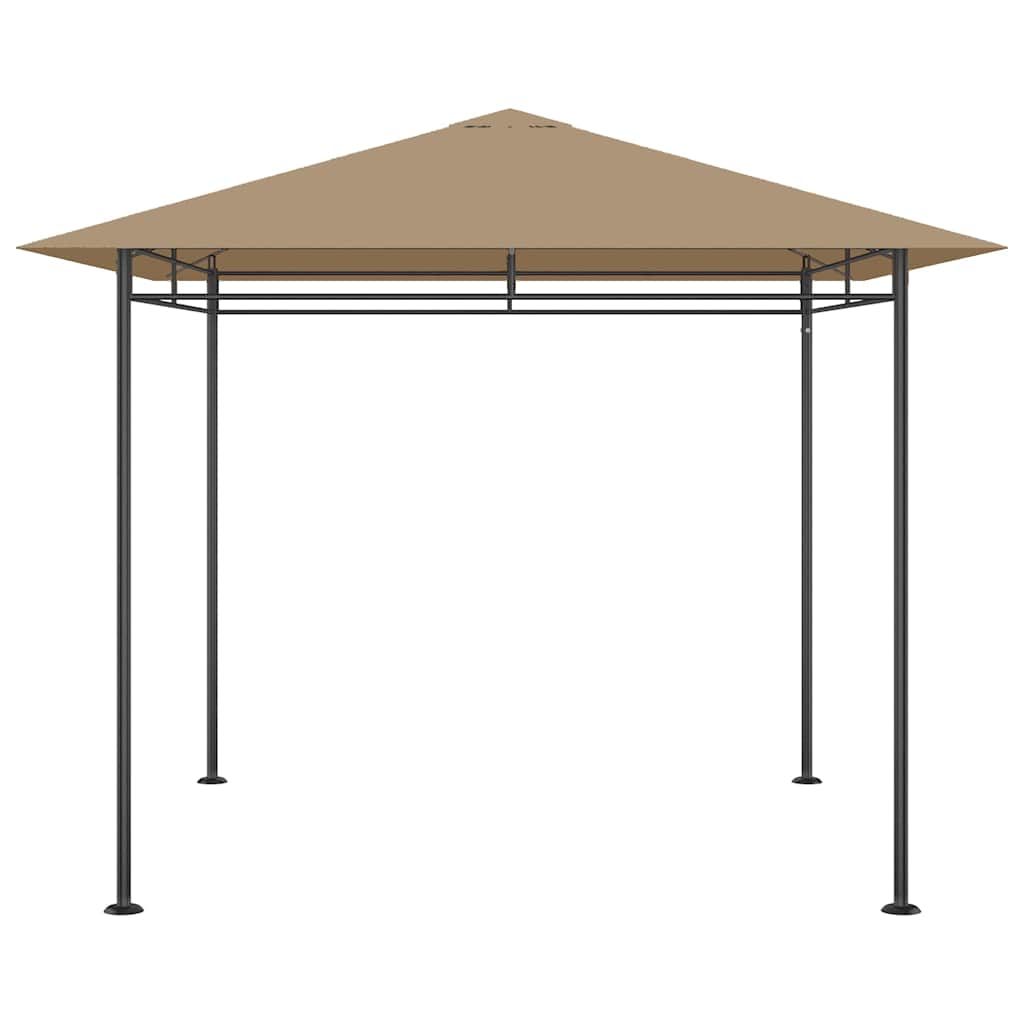 vidaXL Κιόσκι Taupe 3 x 3 x 2,7 μ. 180 γρ./μ²