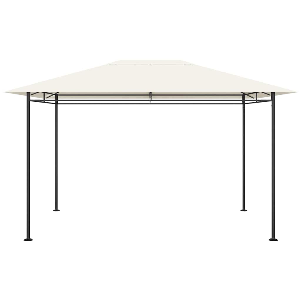 vidaXL Κιόσκι Κρεμ 384x281x270 εκ. 180 γρ./μ²