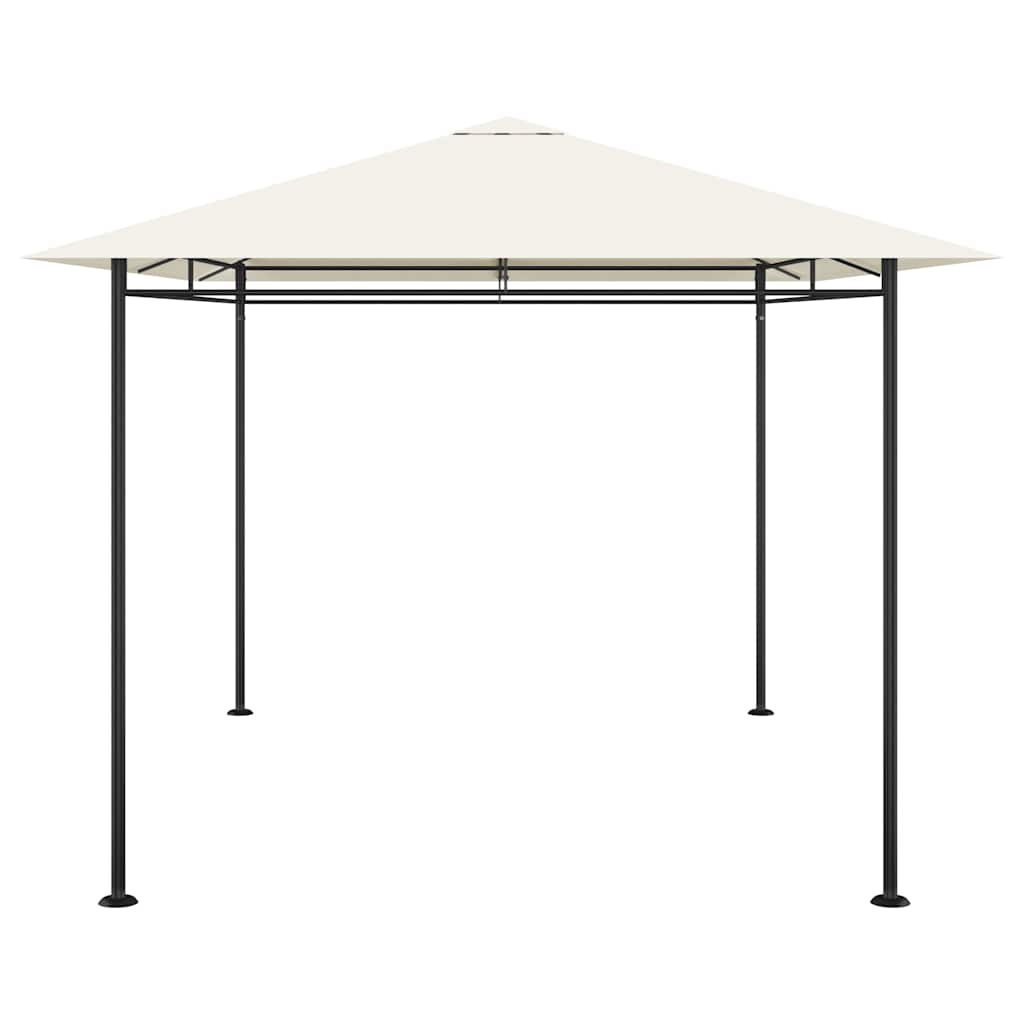 vidaXL Κιόσκι Κρεμ 384x281x270 εκ. 180 γρ./μ²
