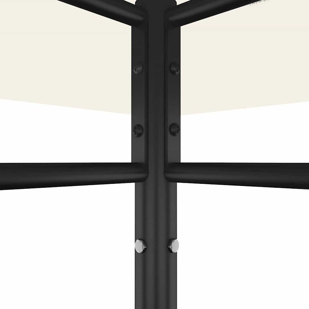 vidaXL Κιόσκι Κρεμ 384x281x270 εκ. 180 γρ./μ²