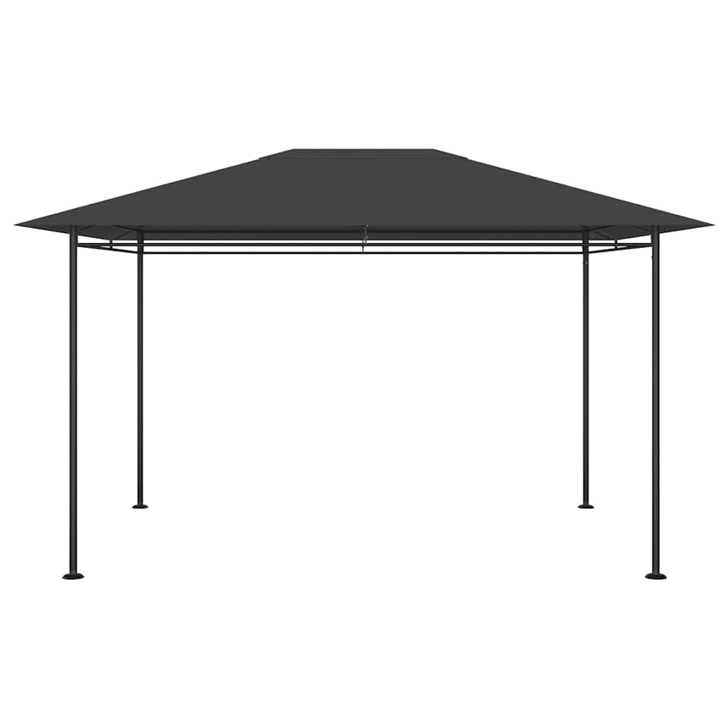vidaXL Κιόσκι Ανθρακί 384x281x270 εκ. 180 γρ./μ²
