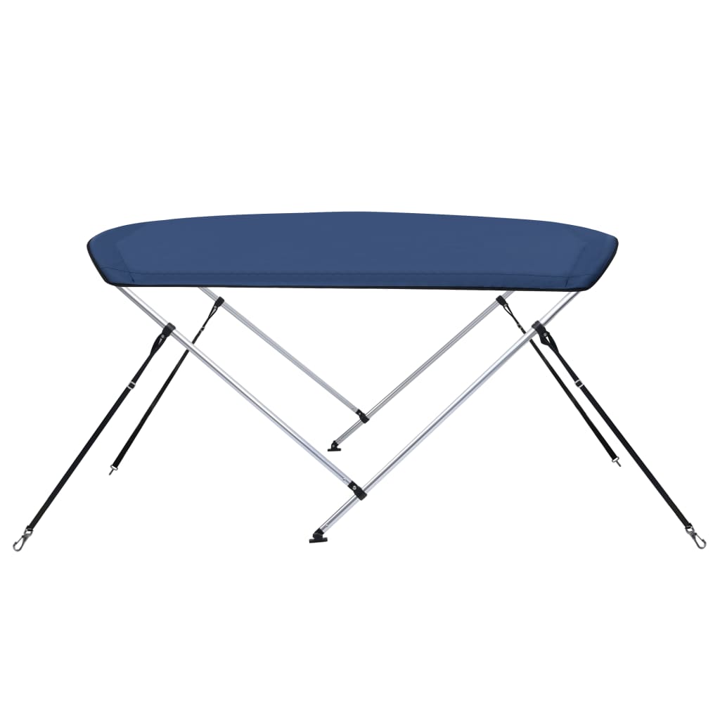 vidaXL Τέντα Σκάφους με 2 Αψίδες Μπλε 150x120x110 εκ.