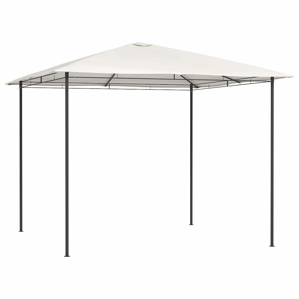 vidaXL Κιόσκι Κρεμ 3 x 3 x 2,6 μ. 160 γρ./μ²