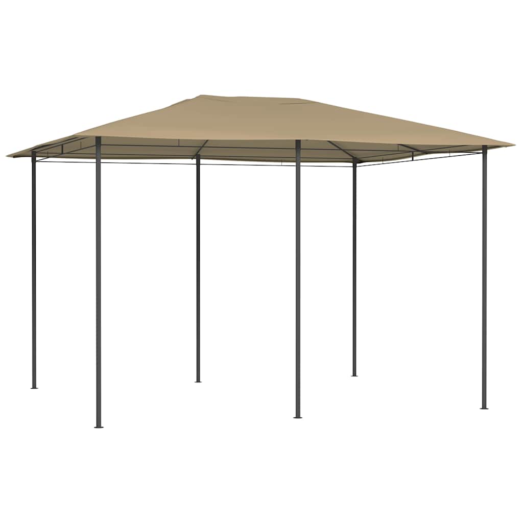 vidaXL Κιόσκι Taupe 3 x 4 x 2,6 μ. 160 γρ./μ²