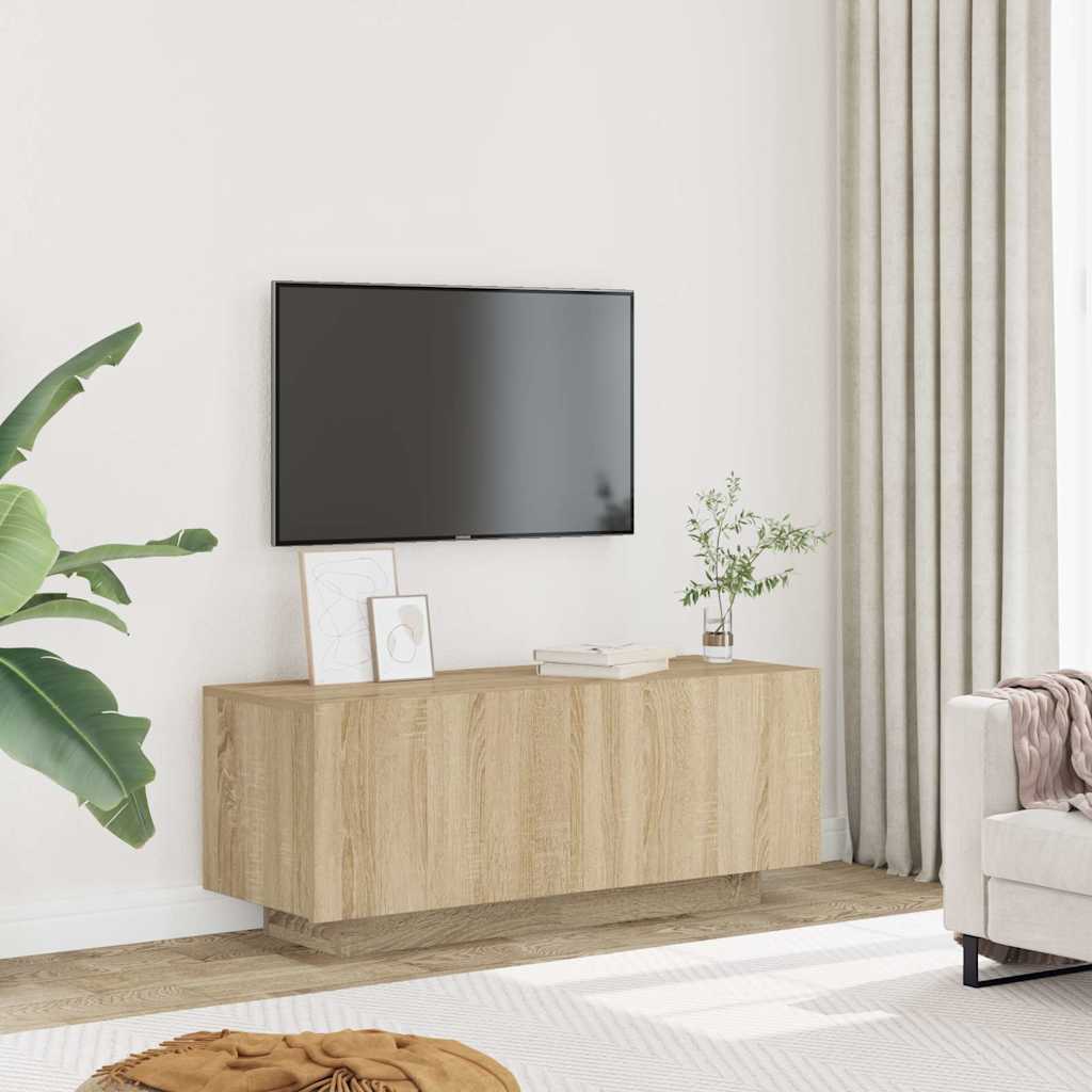 vidaXL Έπιπλο Τηλεόρασης Sonoma Δρυς 100x35x40 εκ. Επεξ. Ξύλο