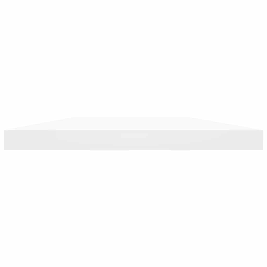 vidaXL Ράφια Βιβλιοθήκης 4 τεμ. Λευκά 60x10x1,5 εκ. από Επεξ.Ξύλο