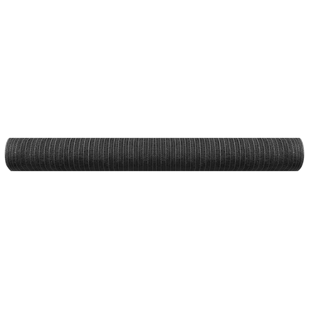 vidaXL Δίχτυ Σκίασης Ανθρακί 2 x 25 μ. από HDPE 75 γρ./μ²