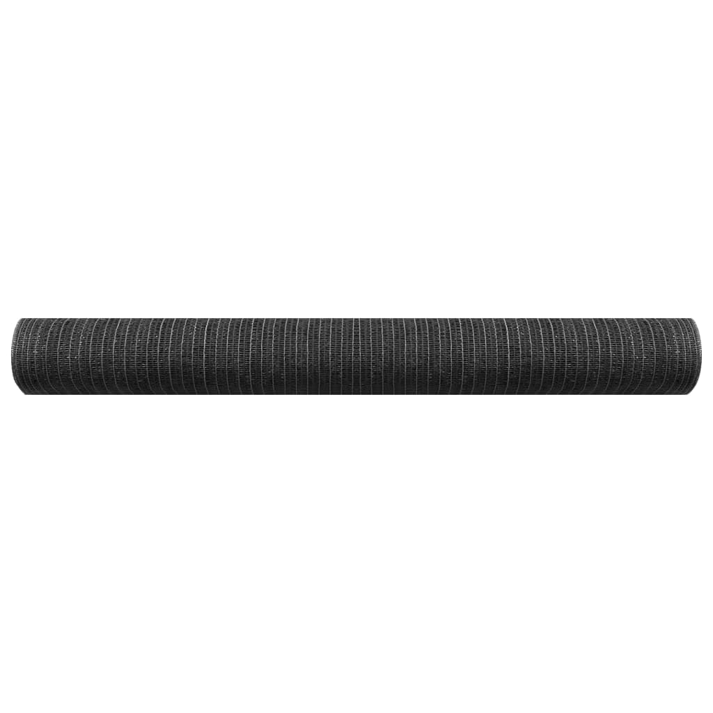 vidaXL Δίχτυ Σκίασης Ανθρακί 3,6 x 25 μ. από HDPE 75 γρ./μ²