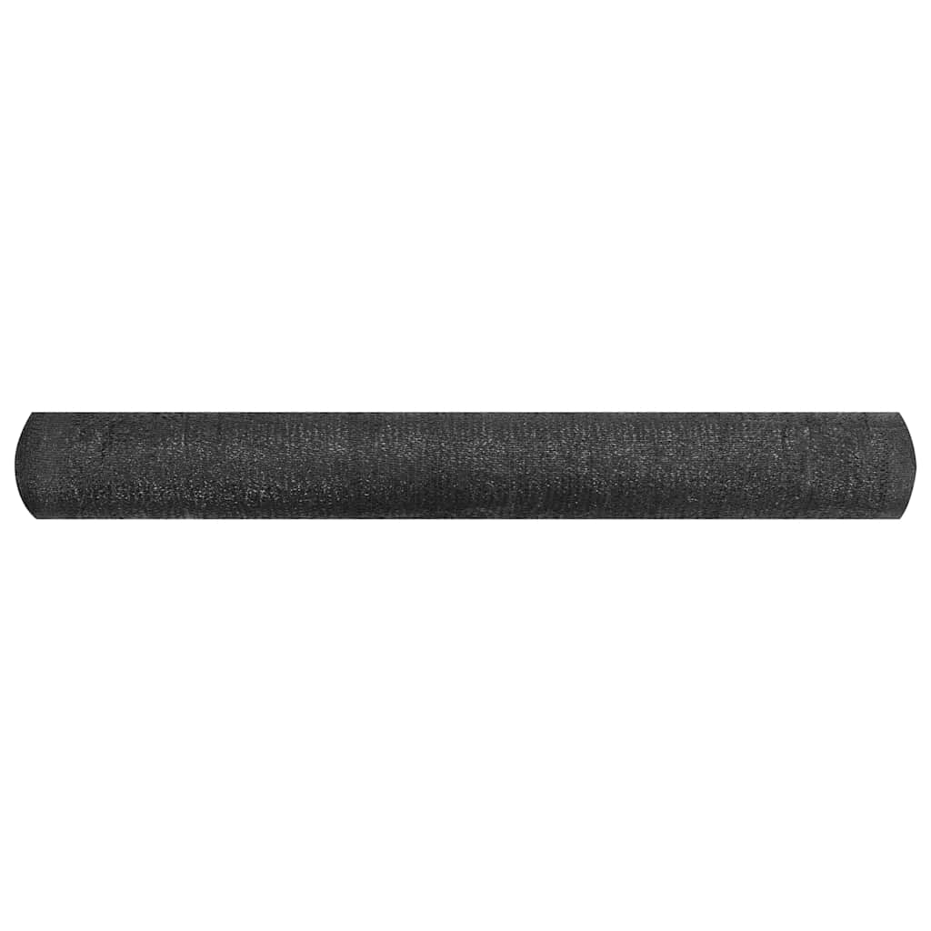 vidaXL Δίχτυ Σκίασης Μαύρο 1 x 10 μ. από HDPE 195 γρ./μ²