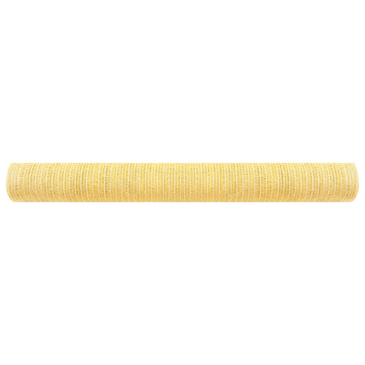 vidaXL Δίχτυ Σκίασης Μπεζ 1 x 25 μ. από HDPE 150 γρ./μ²
