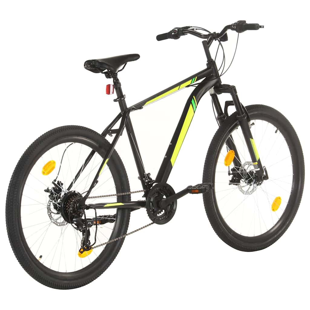 vidaXL Ποδήλατο Mountain 27,5'' Μαύρο με 21 Ταχύτητες 50 εκ.