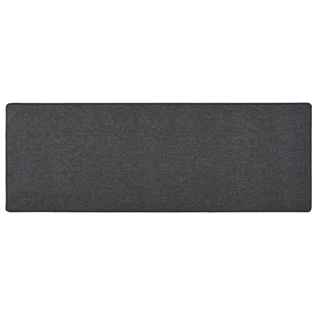 vidaXL Χαλί Διάδρομος Ανθρακί 50 x 150 εκ.