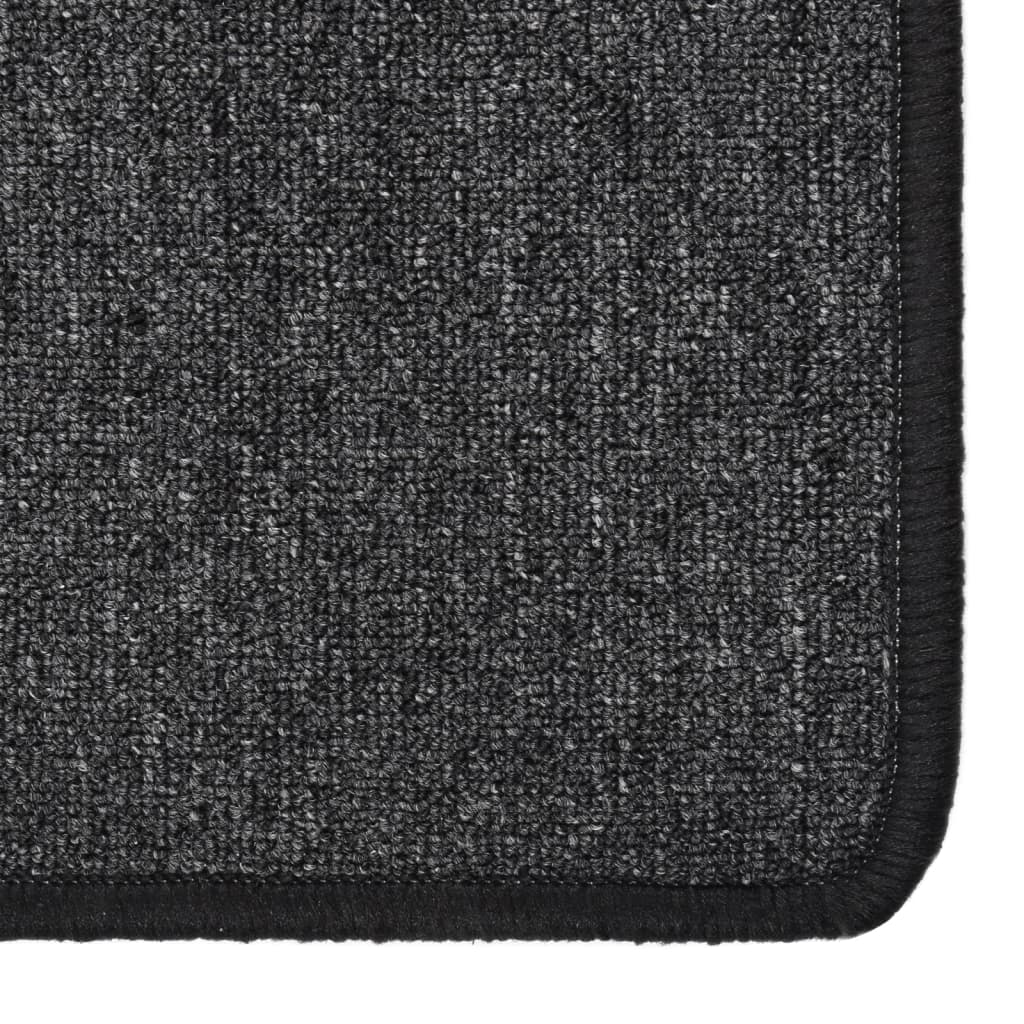 vidaXL Χαλί Διάδρομος Ανθρακί 80 x 250 εκ.