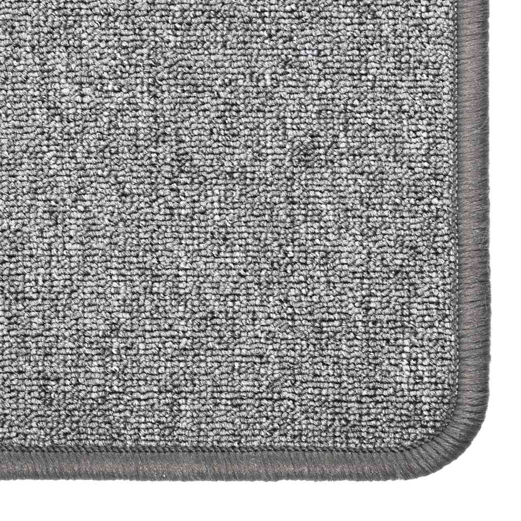 vidaXL Χαλί Διάδρομος Σκούρο Γκρι 80 x 250 εκ.