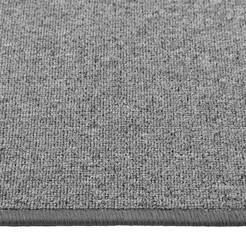 vidaXL Χαλί Διάδρομος Σκούρο Γκρι 80 x 250 εκ.