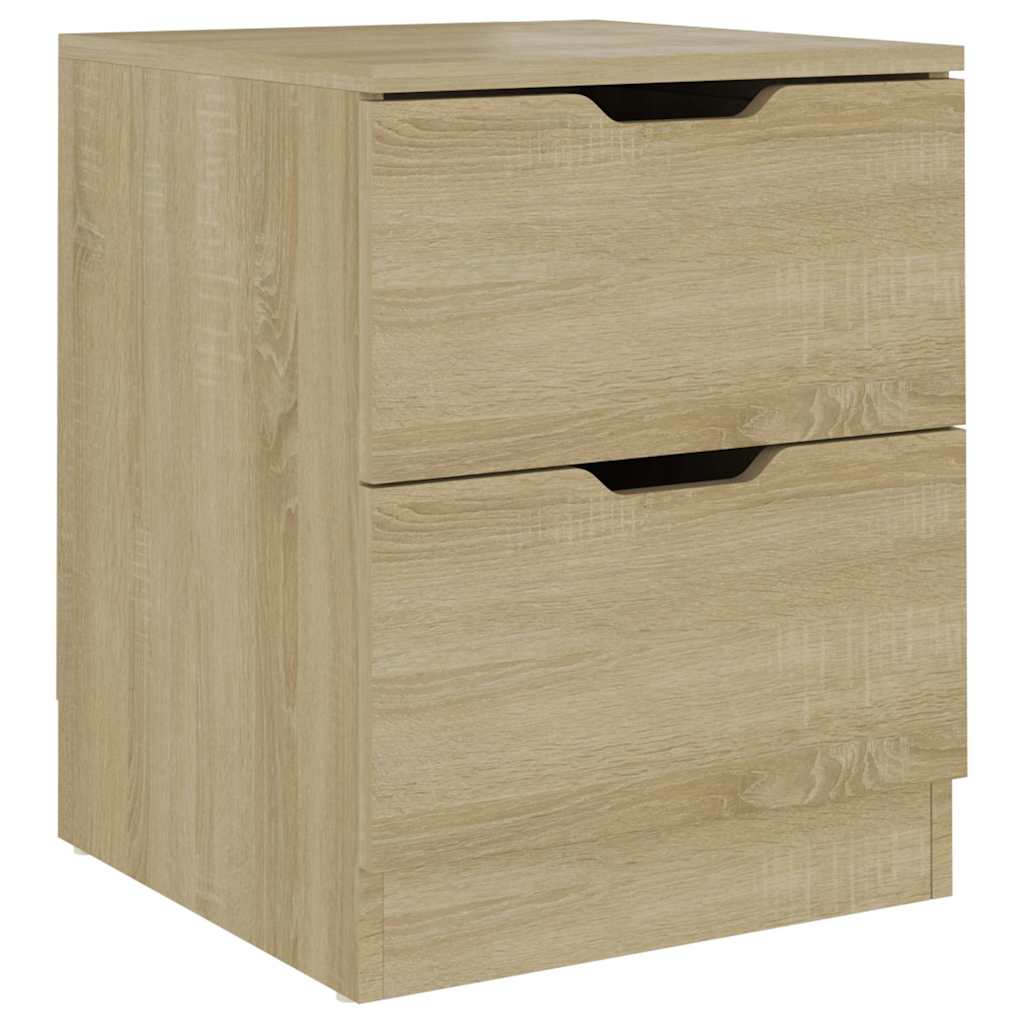 vidaXL Κομοδίνο Χρώμα Sonoma Δρυς 40 x 40 x 50 εκ. από Μοριοσανίδα