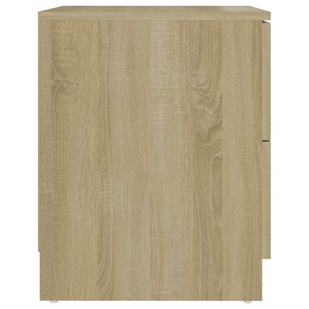vidaXL Κομοδίνο Χρώμα Sonoma Δρυς 40 x 40 x 50 εκ. από Μοριοσανίδα