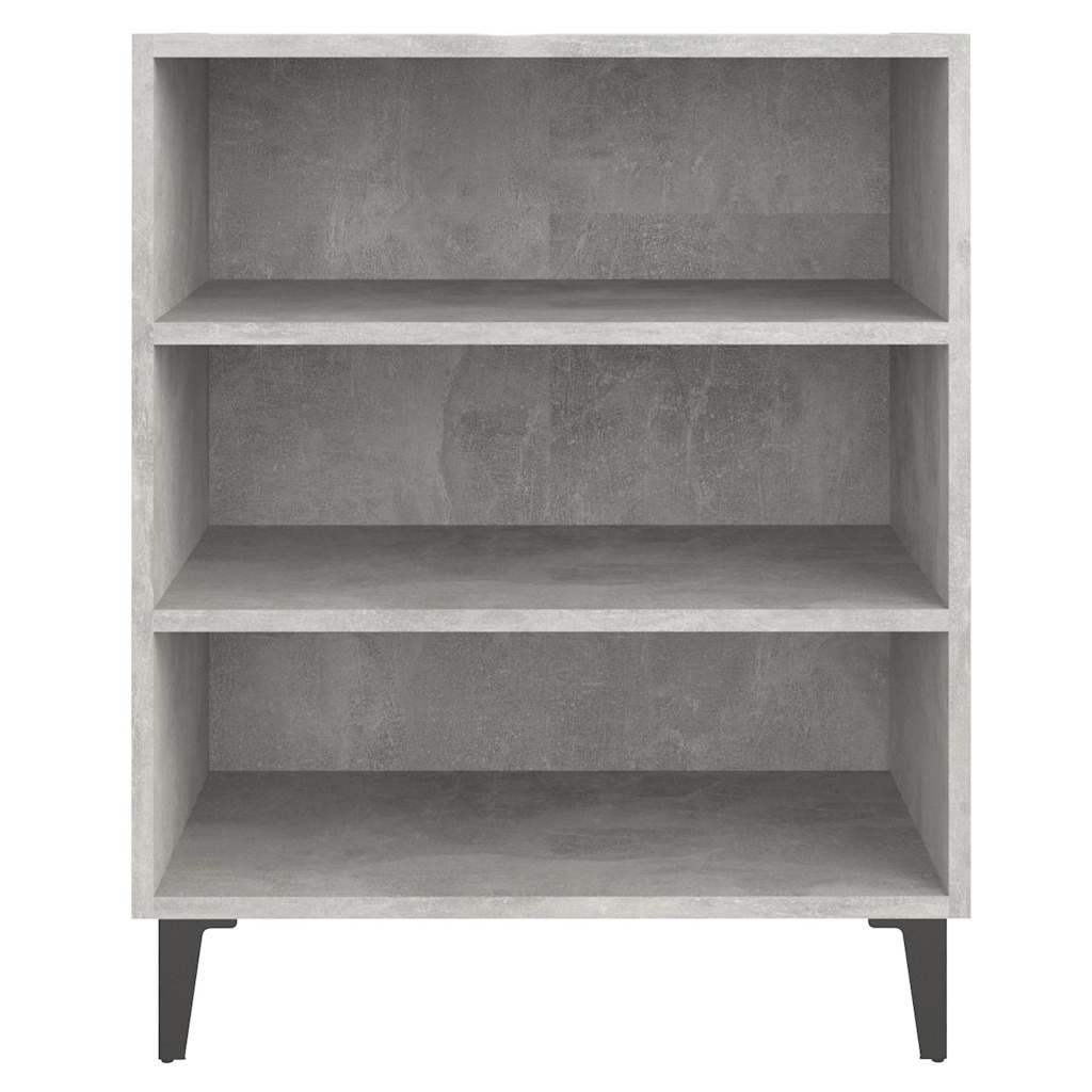 vidaXL Ντουλάπι Γκρι Σκυροδέματος 57x35x70 εκ. Επεξεργασμένο Ξύλο