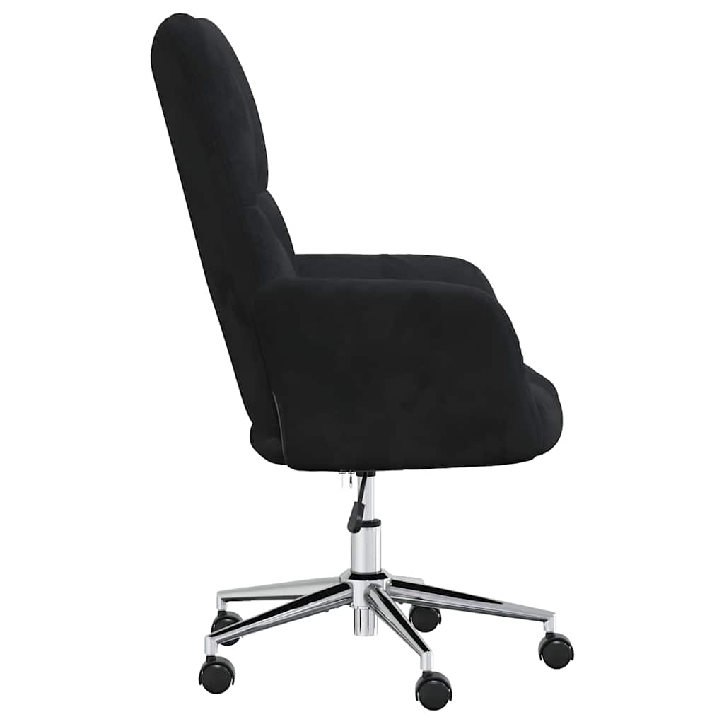 vidaXL Πολυθρόνα Relax Μαύρη Βελούδινη