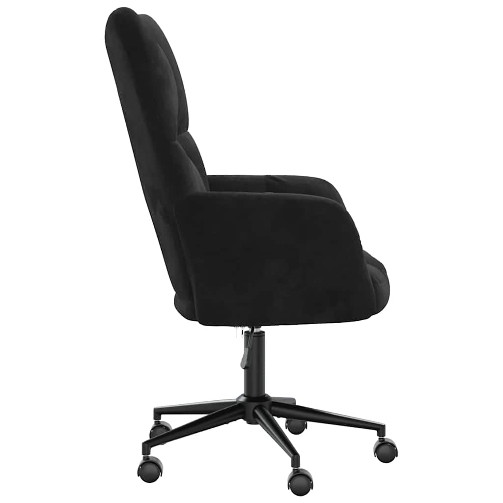 vidaXL Πολυθρόνα Relax Μαύρη Βελούδινη