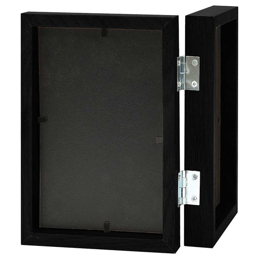 vidaXL Διπλή Κορνίζα Κολάζ Μαύρη 2 x (21 x 29,7 εκ.)