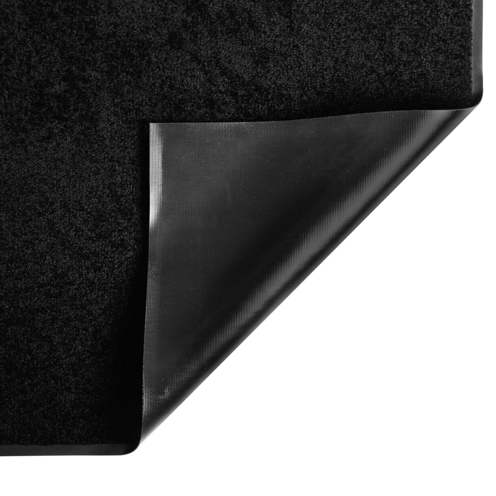 vidaXL Πατάκι Εισόδου Μαύρο 80 x 120 εκ.