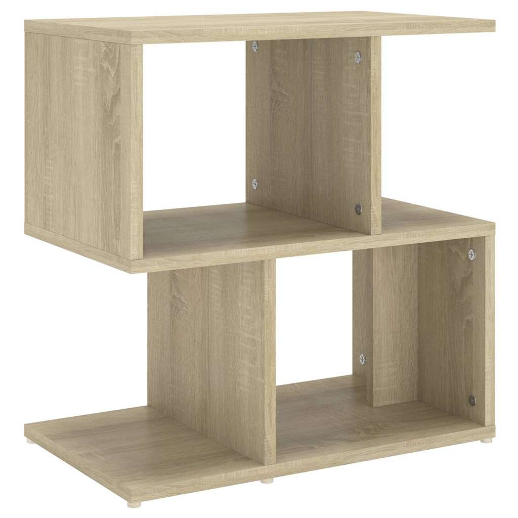 vidaXL Κομοδίνο Sonoma Δρυς 50 x 30 x 51,5 εκ. από Επεξ. Ξύλο